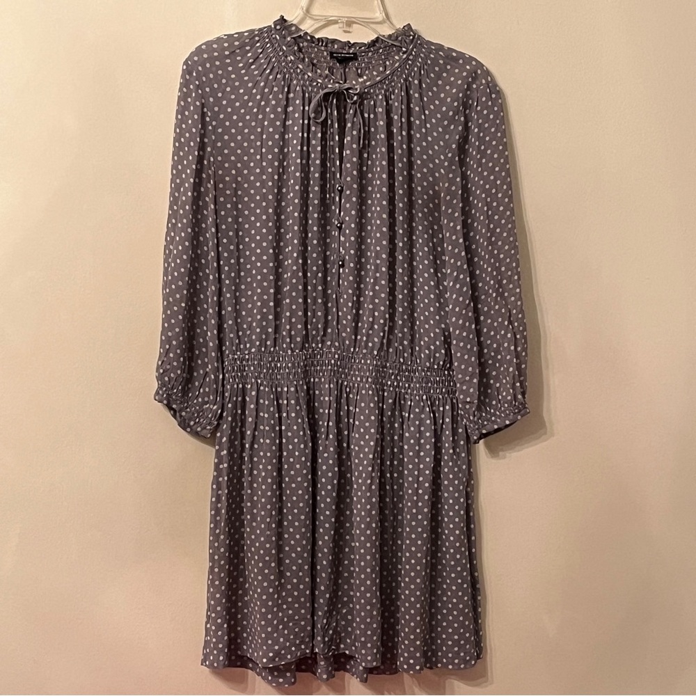 Club Monaco Sheer Polka Dot Dresd